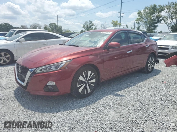 2019 Nissan Altima SV z VIN 1N4BL4DV7KC146500, wystawiony jako Copart lot #57273325 z przebiegiem 50 920 mil mil oraz Nie do naprawy • Non repairable. Historia ofert i sprzedaży dostępna na DreamBid. Obrazek 1.