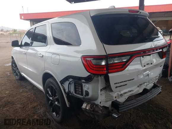 2017 Dodge Durango GT with VIN 1C4RDHDG7HC659799, listed as a IAAI auction lot 42385073 with 145,552 mi miles and . Bid and sale history available at DreamBid. Image 3.