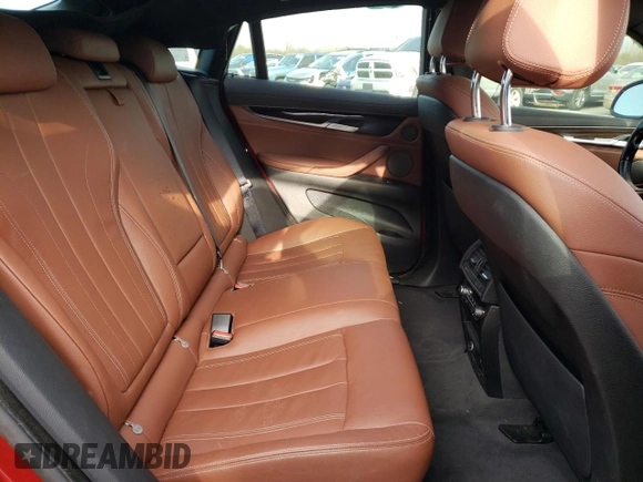 2017 BMW X6 xDrive35i with VIN 5UXKU2C33H0X47679, listed as a Copart auction lot 64345352 with 0 mi miles. Bid and sale history available at carsss.com. Image 6.