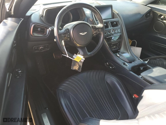 2020 Aston Martin DB11 with VIN SCFRMFCWXLGM08503, listed as a Copart auction lot 42491235 with 0 mi miles and Salvage Title. Bid and sale history available at carsss.com. Image 8.