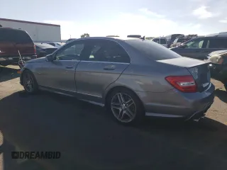 2012 Mercedes-Benz C 350 Sport with VIN WDDGF5HB6CR238991, listed as a Copart auction lot 80987244 with 88,594 mi miles and Salvage Title. Bid and sale history available at DreamBid. Image 2.