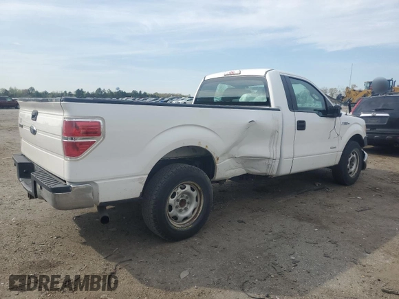2014 Ford F-150 with VIN 1FTPF1CT4EKD54463, listed as a Copart auction lot 53121375 with 129,116 mi miles and Salvage title. Bid and sale history available at DreamBid. Image 3.