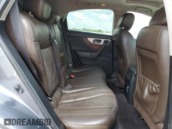 2017 Infiniti QX70 with VIN JN8CS1MW7HM411920, listed as a Copart auction lot 63930635 with Not provided miles and Clean title. Bid and sale history available at DreamBid. Image 10.