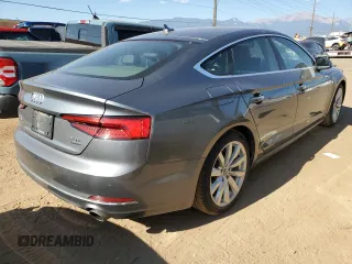 2018 Audi A5 Sportback Premium Plus with VIN WAUBNCF55JA008392, listed as a Copart auction lot 63924133 with 70,062 mi miles. Bid and sale history available at carsss.com. Image 3.