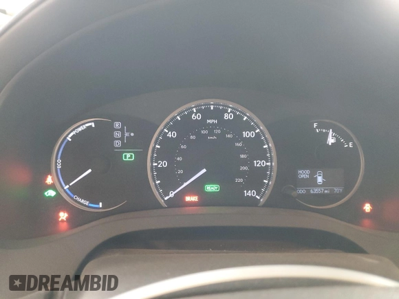 2015 Lexus CT 200h z VIN JTHKD5BH0F2230002, wystawiony jako Copart lot #51675975 z przebiegiem 63 557 mil mil oraz Szkoda całkowita • Salvage title. Historia ofert i sprzedaży dostępna na DreamBid. Obrazek 9.