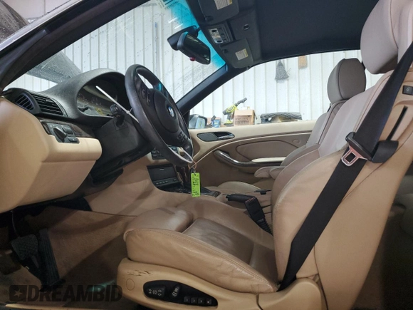 2004 BMW 3 Series 325Ci with VIN WBABW33414PL29467, listed as a Copart auction lot 72892674 with 90,432 mi miles and Salvage Title. Bid and sale history available at carsss.com. Image 7.