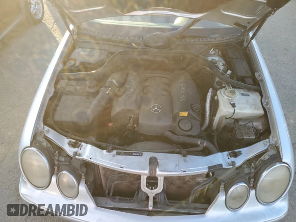 2002 Mercedes-Benz CLK 320/430 with VIN WDBLJ65G62T107394, listed as a Copart auction lot 81187064 with 180,051 mi miles and Salvage Title. Bid and sale history available at DreamBid. Image 11.