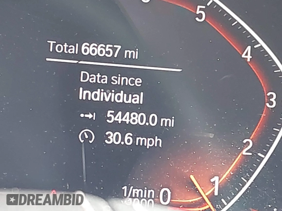2020 BMW X5 xDrive40i with VIN 5UXCR6C01L9C65917, listed as a IAAI auction lot 41737691 with 66,657 mi miles and . Bid and sale history available at DreamBid. Image 16.
