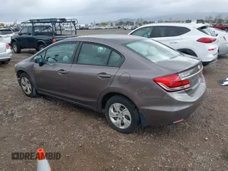 2014 Honda Civic LX z VIN 19XFB2F51EE256181, wystawiony jako IAAI lot #41707181 z przebiegiem 153 859 mil mil oraz . Historia ofert i sprzedaży dostępna na DreamBid. Obrazek 3.