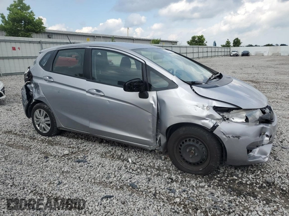 2017 Honda Fit LX with VIN JHMGK5H5XHS006599, listed as a Copart auction lot 62881415 with 58,381 mi miles and Clean title. Bid and sale history available at DreamBid. Image 4.