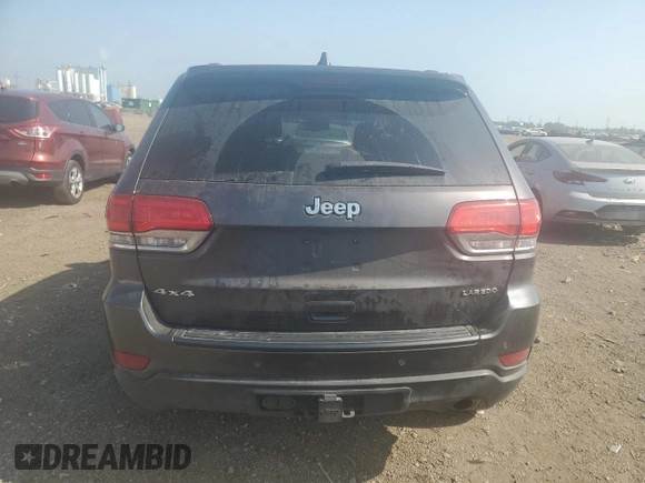 2016 Jeep Grand Cherokee Laredo with VIN 1C4RJFAG3GC343462, listed as a Copart auction lot 56986475 with 100,240 mi miles and Salvage title. Bid and sale history available at DreamBid. Image 6.