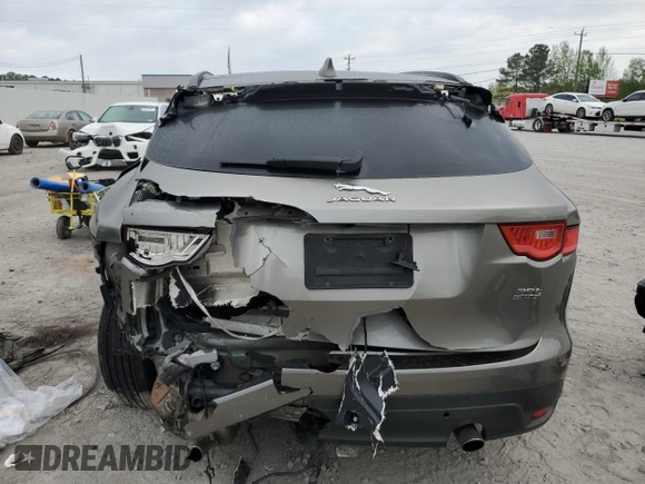 2019 Jaguar F-Pace 25t Prestige z VIN SADCK2FX0KA367828, wystawiony jako Copart lot #51312585 z przebiegiem 169 186 mil mil oraz Szkoda całkowita • Salvage title. Historia ofert i sprzedaży dostępna na DreamBid. Obrazek 6.