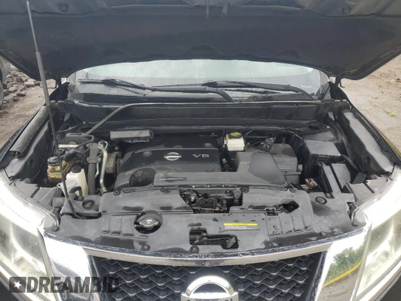 2014 Nissan Pathfinder S with VIN 5N1AR2MM7EC708654, listed as a Copart auction lot 64070845 with 142,368 mi miles and Clean title. Bid and sale history available at DreamBid. Image 12.
