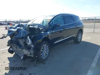2023 Buick Enclave Essence with VIN 5GAEVAKW1PJ235687, listed as a IAAI auction lot 41807144 with 39,622 mi miles and . Bid and sale history available at DreamBid. Image 2.