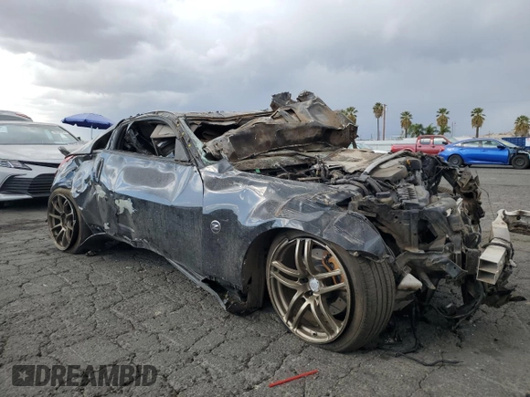 2007 Nissan 350Z with VIN JN1BZ34D67M506712, listed as a Copart auction lot 79272074 with Not Provided miles and Salvage Title. Bid and sale history available at DreamBid. Image 4.