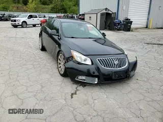 2011 Buick Regal CXL Turbo TO7 with VIN W04G15GV4B1056394, listed as a Copart auction lot 73506094 with 118,334 mi miles and Salvage Title. Bid and sale history available at carsss.com. Image 11.