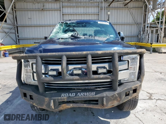 2017 Ford F-250 Lariat with VIN 1FT7W2BT1HEE01023, listed as a Copart auction lot 60861445 with 252,277 mi miles and Salvage title. Bid and sale history available at DreamBid. Image 5.