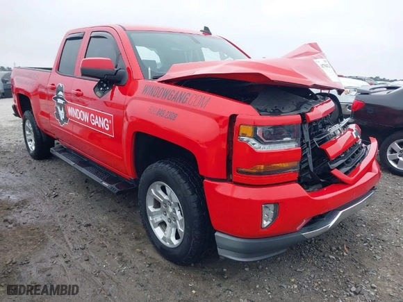 2018 Chevrolet Silverado 1500 LT with VIN 1GCVKREC1JZ370801, listed as a IAAI auction lot 41794974 with 74,510 mi miles. Bid and sale history available at carsss.com. Image 1.