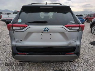 2021 Toyota RAV4 Hybrid XSE with VIN 4T3E6RFV1MU047714, listed as a Copart auction lot 53342535 with 91,868 mi miles and Salvage title. Bid and sale history available at DreamBid. Image 6.