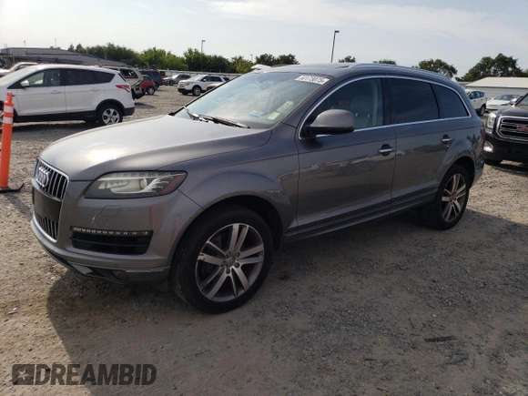 2011 Audi Q7 Premium Plus with VIN WA1LGAFE1BD007630, listed as a Copart auction lot 60173075 with 183,377 mi miles and Clean title. Bid and sale history available at DreamBid. Image 1.