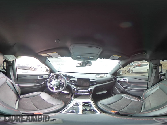 2022 Ford Explorer ST-Line с VIN 1FMSK8KH6NGB68014, выставлен на аукционе Copart как лот 57869785 с пробегом 69 076 миль миль и Списание • Salvage title. История ставок и продаж доступна на DreamBid. Изображение 14.