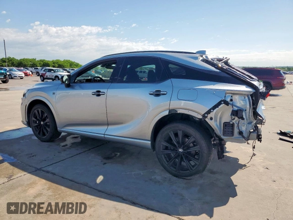2023 Lexus RX 500h F Sport Performance with VIN 2T2BCMEA6PC006244, listed as a Copart auction lot 53938605 with 13,841 mi miles and Salvage title. Bid and sale history available at DreamBid. Image 2.