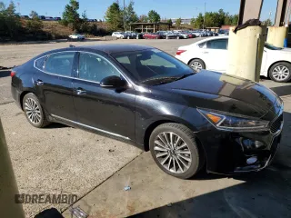 2017 Kia Cadenza Premium with VIN KNALB4J15H5039510, listed as a Copart auction lot 76071054 with 107,197 mi miles and Salvage Title. Bid and sale history available at carsss.com. Image 4.