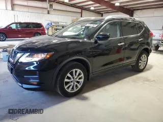 2018 Nissan Rogue SV with VIN JN8AT2MVXJW313038, listed as a Copart auction lot 52087865 with 100,023 mi miles and Salvage Title. Bid and sale history available at carsss.com. Image 1.