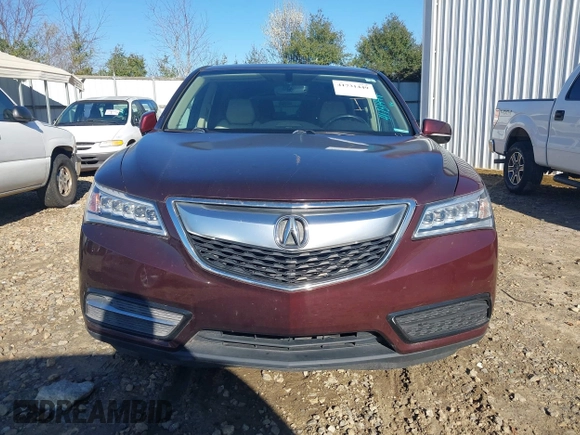 2016 Acura MDX with VIN 5FRYD4H25GB043943, listed as a IAAI auction lot 41731449 with 149,648 mi miles. Bid and sale history available at carsss.com. Image 12.
