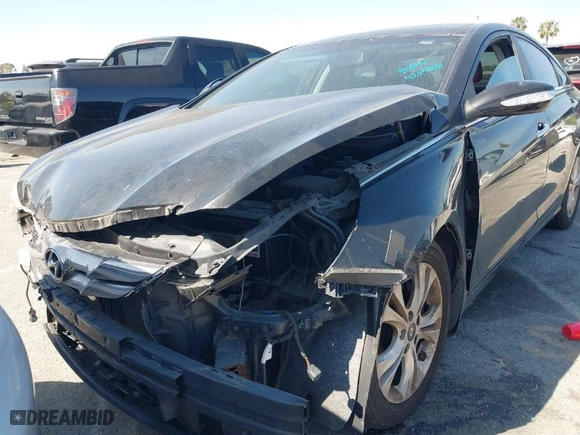 2012 Hyundai Sonata 2.4L Limited PZEV with VIN 5NPEC4AC4CH456183, listed as a IAAI auction lot 42014706 with 128,484 mi miles. Bid and sale history available at carsss.com. Image 6.