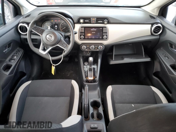 2021 Nissan Versa SV with VIN 3N1CN8EV7ML912282, listed as a Copart auction lot 58038755 with 65,525 mi miles and Salvage title. Bid and sale history available at DreamBid. Image 8.