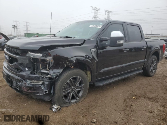 2022 Ford F-150 XL with VIN 1FTEW1EP8NKD74609, listed as a Copart auction lot 43643625 with 36,703 mi miles and Salvage Title. Bid and sale history available at DreamBid. Image 1.