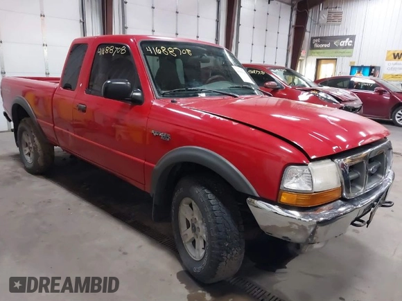 2000 Ford Ranger XLT with VIN 1FTZR15X7YPB17148, listed as a IAAI auction lot 41688708 with 123,066 mi miles and . Bid and sale history available at DreamBid. Image 1.
