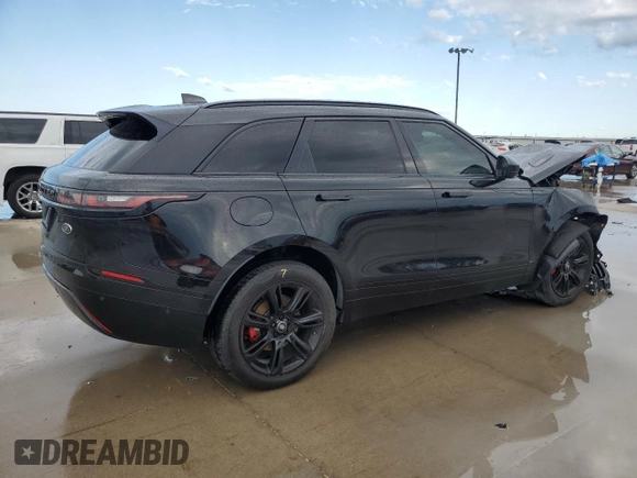 2020 Land Rover Range Rover Velar R-Dynamic S with VIN SALYK2EX1LA241815, listed as a Copart auction lot 53881215 with 53,285 mi miles and Salvage title. Bid and sale history available at DreamBid. Image 3.