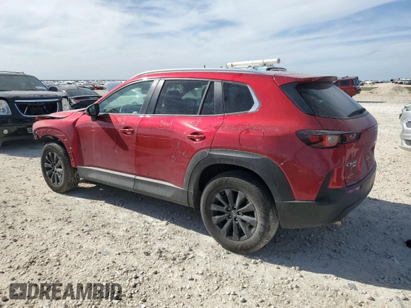 2024 Mazda CX-50 S Select with VIN 7MMVABAMXRN197744, listed as a Copart auction lot 49289375 with 9,224 mi miles and Salvage Title. Bid and sale history available at DreamBid. Image 2.