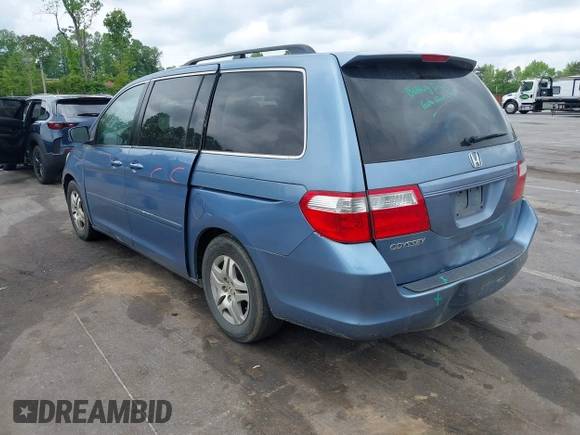 2007 Honda Odyssey EX with VIN 5FNRL38437B126937, listed as a IAAI auction lot 42098793 with 212,343 mi miles and . Bid and sale history available at DreamBid. Image 3.