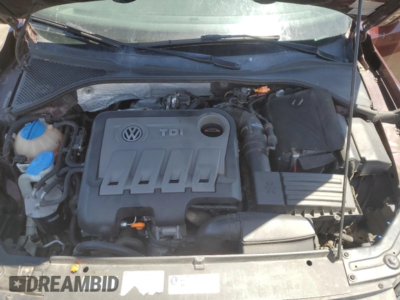 2013 Volkswagen Passat TDI SE with VIN 1VWBN7A36DC053461, listed as a Copart auction lot 54435055 with 197,995 mi miles and Clean Title. Bid and sale history available at carsss.com. Image 11.