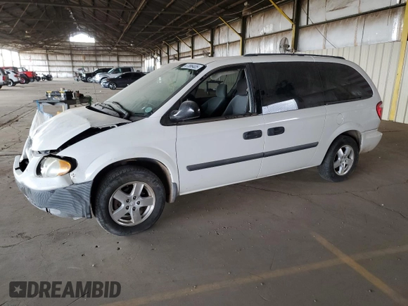 2006 Dodge Grand Caravan SE with VIN 1D4GP24R76B666609, listed as a Copart auction lot 47386405 with 188,242 mi miles and Salvage Title. Bid and sale history available at DreamBid. Image 1.