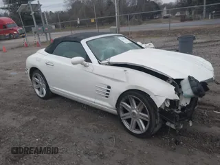 2005 Chrysler Crossfire Limited with VIN 1C3AN65L95X046649, listed as a IAAI auction lot 41465203 with 114,980 mi miles and . Bid and sale history available at DreamBid. Image 1.