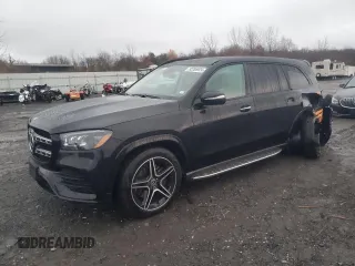 2023 Mercedes-Benz GLS with VIN 4JGFF8GE8PB022119, listed as a Copart auction lot 82286924 with 23,987 mi miles and Salvage Title. Bid and sale history available at carsss.com. Image 1.