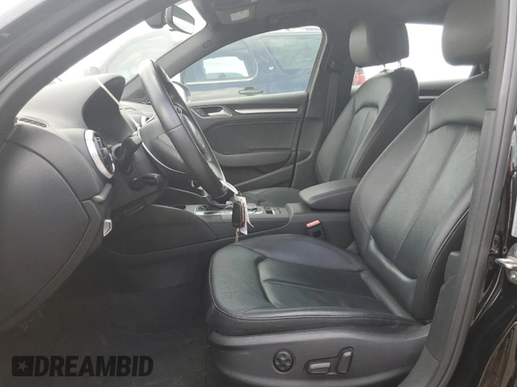 2017 Audi A3 Sedan Premium with VIN WAUAUGFF9H1026743, listed as a Copart auction lot 65727773 with 68,125 mi miles. Bid and sale history available at carsss.com. Image 7.