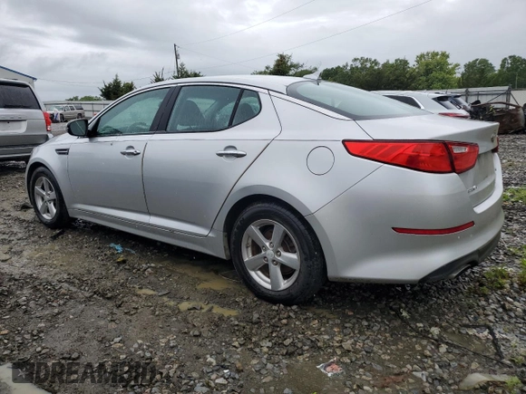2015 Kia Optima LX z VIN 5XXGM4A72FG377717, wystawiony jako Copart lot #58707275 z przebiegiem 137 548 mil mil oraz Czysty tytuł • Clean title. Historia ofert i sprzedaży dostępna na DreamBid. Obrazek 2.