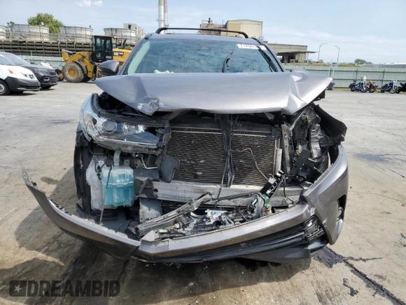 2018 Toyota Highlander SE with VIN 5TDKZRFH6JS543870, listed as a Copart auction lot 71250184 with 88,991 mi miles and Salvage title. Bid and sale history available at DreamBid. Image 5.