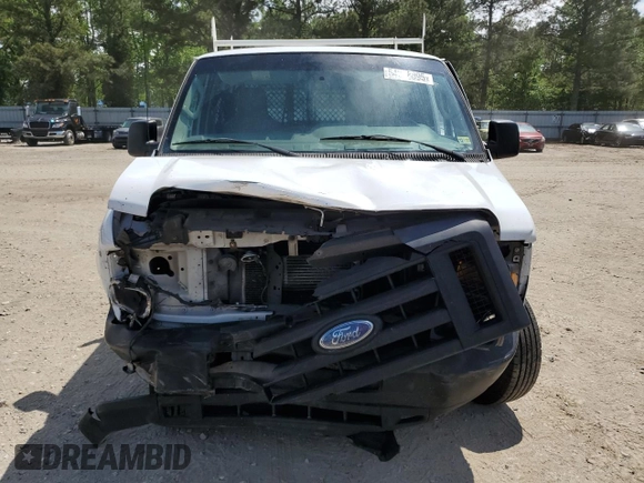 2012 Ford Econoline Cargo Commercial with VIN 1FTNE1EW6CDA06831, listed as a Copart auction lot 54218095 with 226,236 mi miles and Salvage title. Bid and sale history available at DreamBid. Image 5.