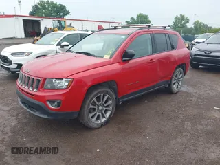 2017 Jeep Compass Sport with VIN 1C4NJCBA8HD166880, listed as a IAAI auction lot 42593173 with 110,397 mi miles and . Bid and sale history available at DreamBid. Image 2.