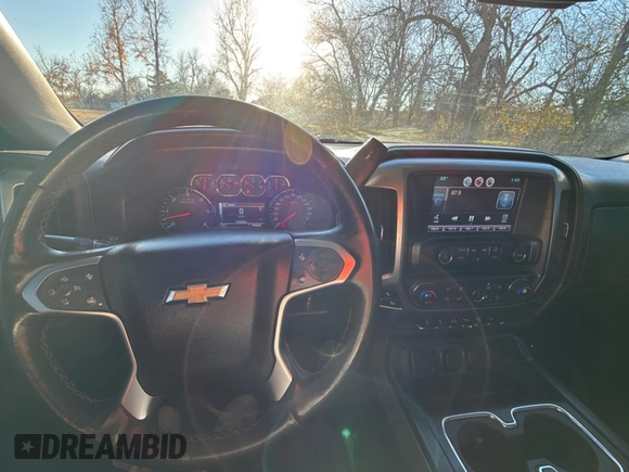 2015 Chevrolet Silverado 1500 LTZ with VIN 3GCUKSEC0FG149328, listed as a Copart auction lot 85583494 with 144,033 mi miles and Clean Title. Bid and sale history available at carsss.com. Image 9.