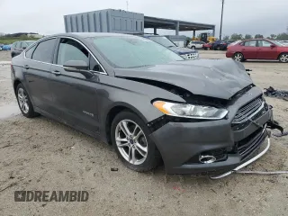 2016 Ford Fusion Titanium Hybrid with VIN 3FA6P0RU1GR204009, listed as a Copart auction lot 89110025 with 114,578 mi miles and Salvage Title. Bid and sale history available at carsss.com. Image 4.