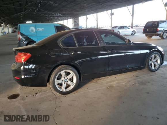 2015 BMW 3 Series 320i with VIN WBA3B1C56FK138849, listed as a Copart auction lot 83576804 with 54,115 mi miles and Salvage Title. Bid and sale history available at carsss.com. Image 3.