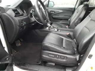 2019 Honda Ridgeline RTL-T with VIN 5FPYK3F63KB006493, listed as a Copart auction lot 43466445 with 51,021 mi miles and Salvage title. Bid and sale history available at DreamBid. Image 7.