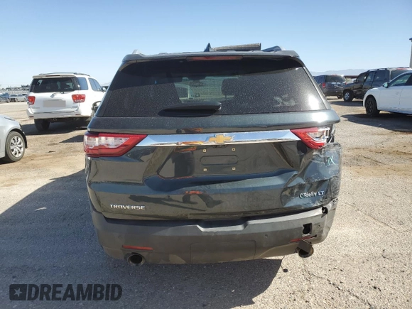 2018 Chevrolet Traverse LT z VIN 1GNERHKW0JJ176772, wystawiony jako Copart lot #57174665 z przebiegiem 130 469 mil mil oraz Szkoda całkowita • Salvage title. Historia ofert i sprzedaży dostępna na DreamBid. Obrazek 6.